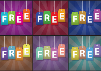 Free Labels Vectors - vector gratuit #420905 