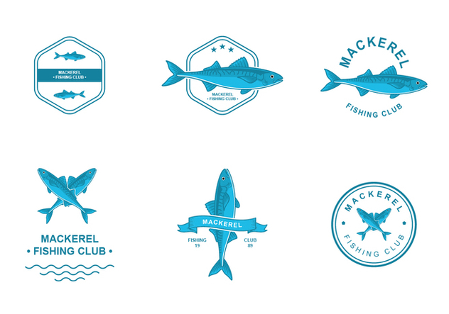 Mackerel Logo Design - vector gratuit #422635 
