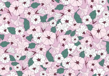 Petunia Pink Flowers Vector - Free vector #423255