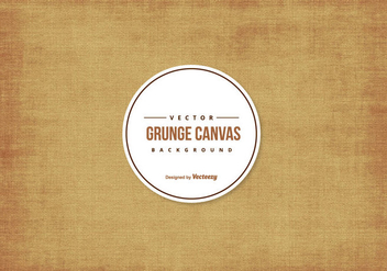 Grunge Canvas Texture Background - Kostenloses vector #425445