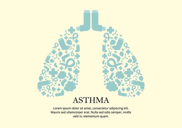 Asthma Remedy Vector Background - Kostenloses vector #426415