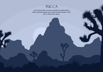 Yucca Background - vector #427155 gratis