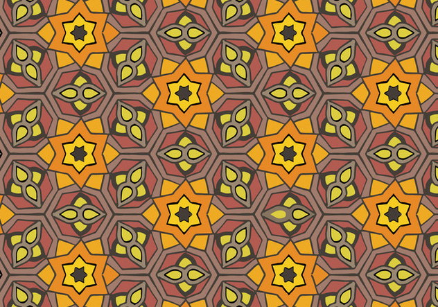 Free Islamic Ornament Pattern Vector - Free vector #429065