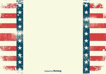 Grunge American Patriotic Background - Free vector #436175