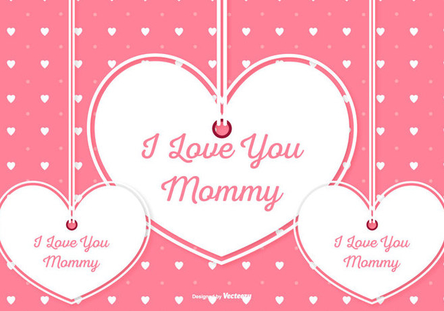 Cute Mother's Day Illustration - Free vector #436295