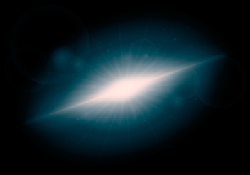 Blue Starry, Gas, Nebula, Supernova and Outer Space Background - бесплатный vector #436445