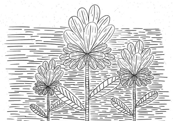 Free Vector Flower Illustration - Kostenloses vector #436525