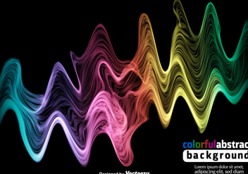 Colorful Spectrum Vector Background - Kostenloses vector #436575
