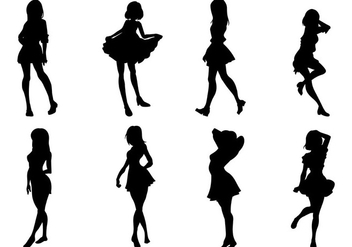 Woman Vector Icons - Free vector #441605