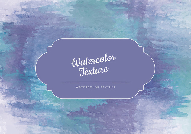 Vector Watercolor Green and Blue Texture - Free vector #443875