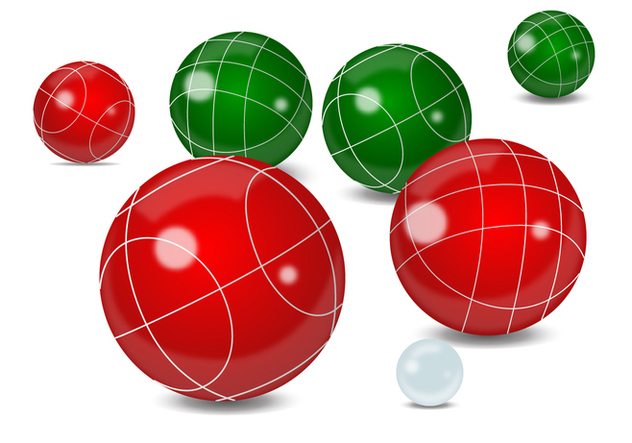 Realistic Bocce Ball - бесплатный vector #445435