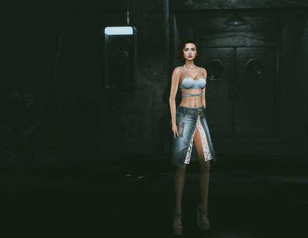 Jeans Skirt by United Colors @ 4mesh - Free image #448575