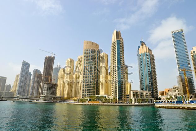 Modern buildings in Dubai Marina - бесплатный image #449635