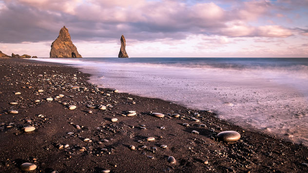 The black sand beach - Iceland - Travel photography - Free image #449705