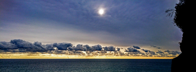 Veiled sky above the sea (2) - image #450865 gratis