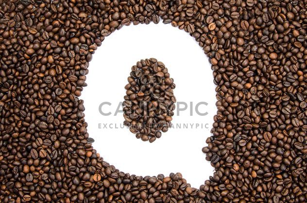 Alphabet of coffee beans - бесплатный image #451915
