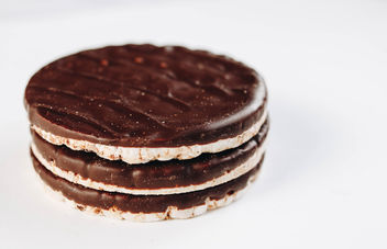 Chocolate rice cakes. Healthy dessert.jpg - бесплатный image #452155