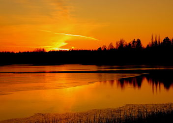 Monday evening sunset. - image #465355 gratis