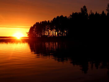 Golden sunsetnight - image #491805 gratis