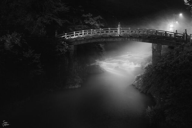 Shnkyo bridge at night - бесплатный image #500935
