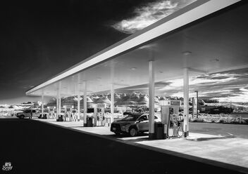 Gas station in Page, Arizona - бесплатный image #504035